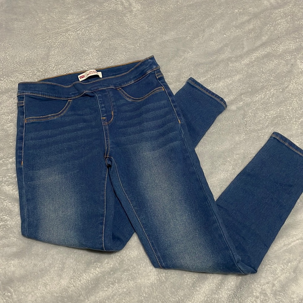 LEVI’s Girls Pull On Washed Jeggings